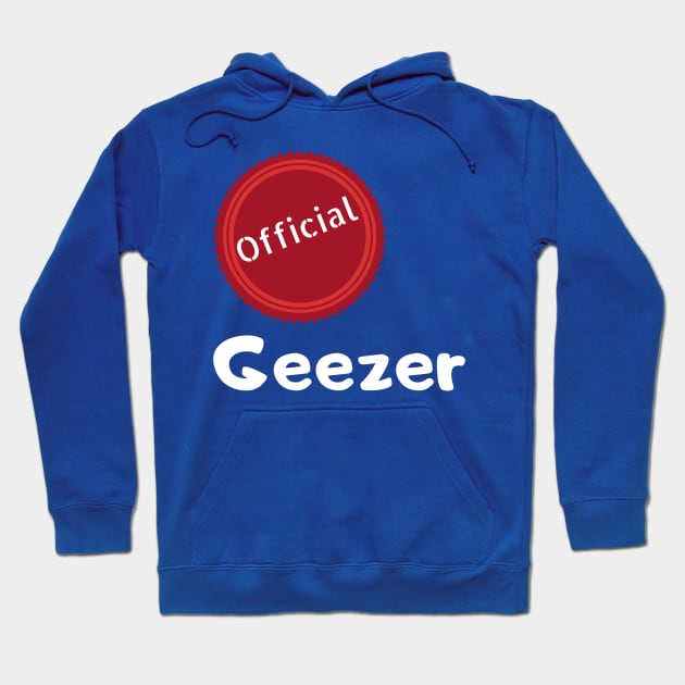 Official Geezer Hoodie by Comic Dzyns